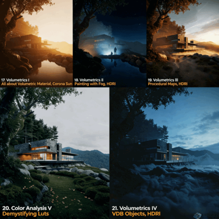 Corona室外超写实表现大师班教程(图5)