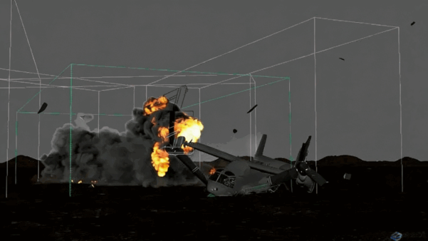 3Ds Max中使用tyFlow和 Phoenix动画特效模拟课程 RedefineFX – Osprey Crash VFX Course(图4)