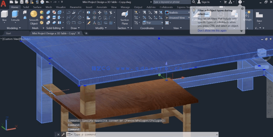 AutoCAD 30天完整学习建模与绘图技术实例训练视频教程(图5)