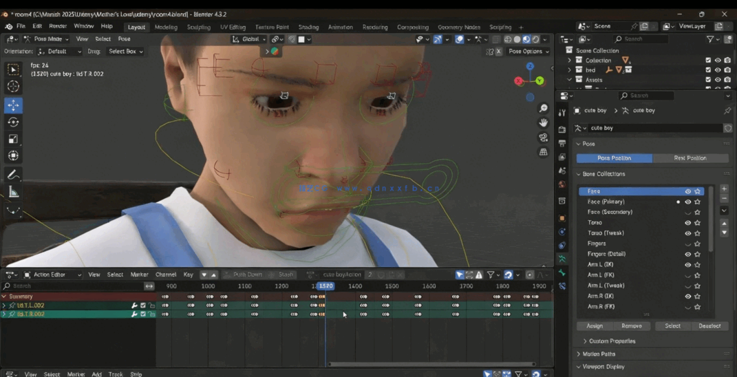 Blender 3D角色动画短片完整制作流程视频教程(图2)