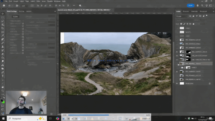 【中文字幕】侏罗纪海岸环境概念艺术数字绘景绘画视频教程(图4)