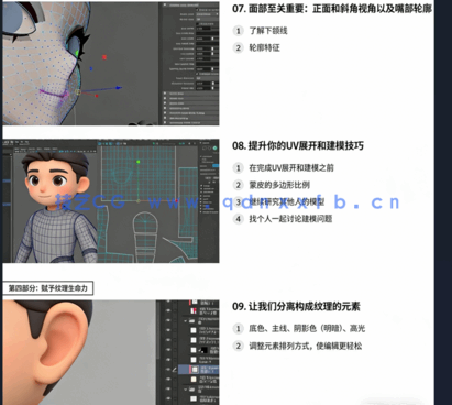 Maya二次元卡通渲染风格完整制作流程视频教程(图3)