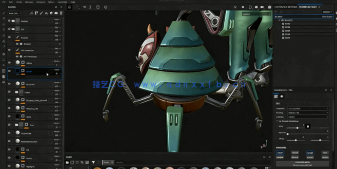 Maya游戏行业建模雕刻纹理绘制视频教程(图3)