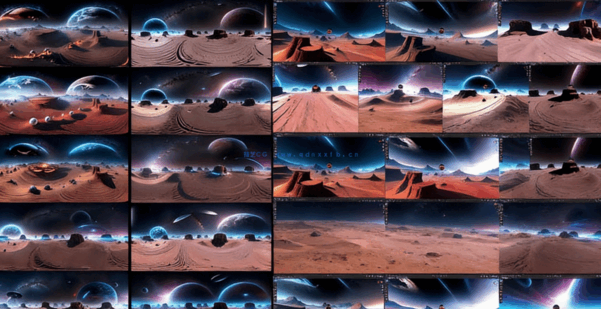 HDR-10个外星hdr太空hdr宇宙HDRI(图3)