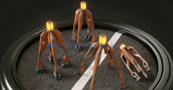 3dsmax与Plasticity科幻游戏道具资产制作视频教程(图5)