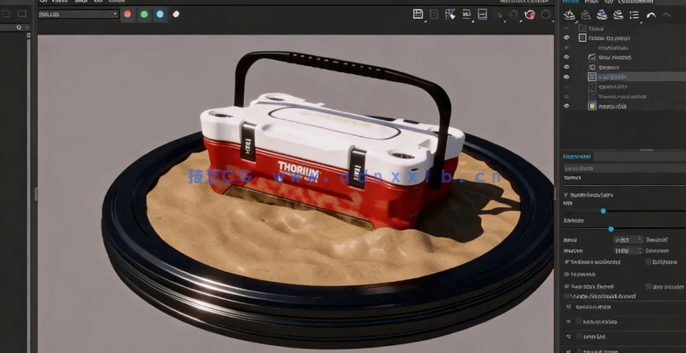 3dsmax与Plasticity科幻游戏道具资产制作视频教程(图8)