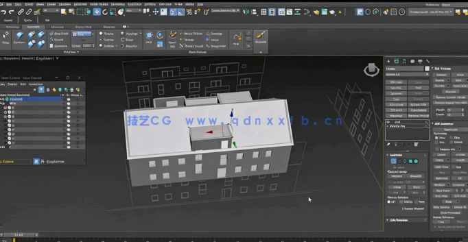 3dsmax建筑景观3D建模综合训练视频教程(图5)