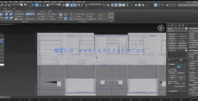3dsmax建筑景观3D建模综合训练视频教程(图6)