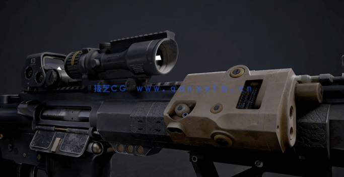 3A级游戏武器制作完整流程大师班视频教程(图2)