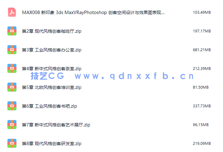新印象 3ds Max/VRay/Photoshop 创客空间设计与效果图表现技法(图2)