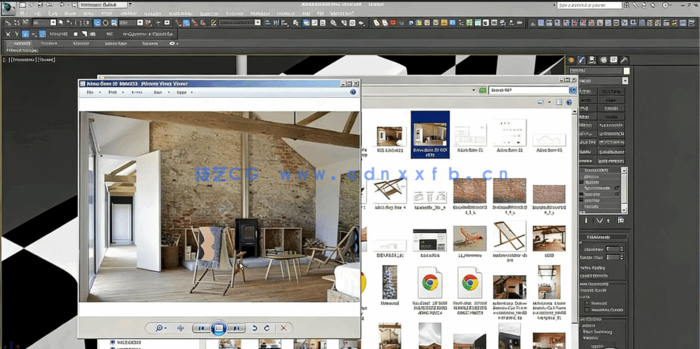 3dsMax和Marvelous Designer逼真室内模型实例制作(图3)