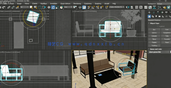 3dsMax 2023基础核心技能训练视频教程(图3)