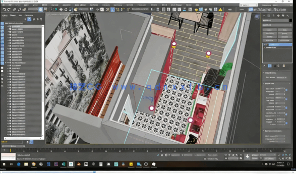 3Dmax建筑设计可视化技能训练视频教程(图3)