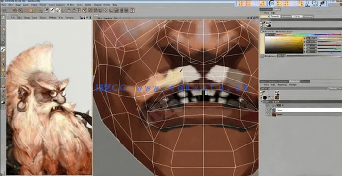3dsmax小矮人角色建模制作视频教程(图1)