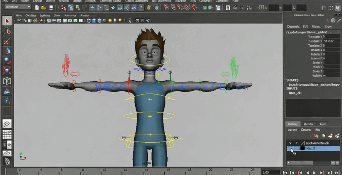 3DS MAX角色动画MAYA动画师高级课程制作视频教程(图1)