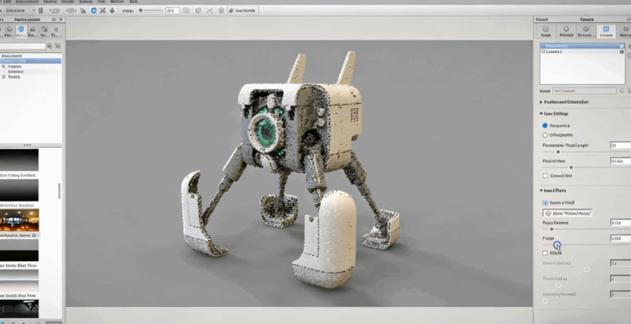 【中文字幕】3dsMax机器人硬表面建模技术视频教程(图7)