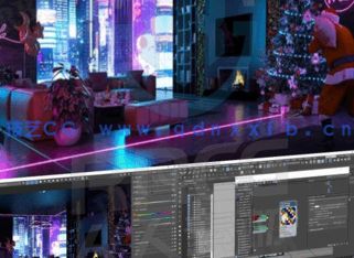 【中文字幕】3dsmax与V-Ray室内建筑可视化渲染技术视频教程(图1)