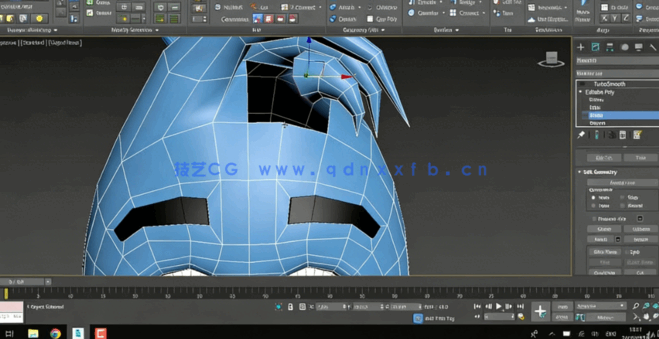 3dsmax卡通角色从建模到动画完整制作视频教程(图4)