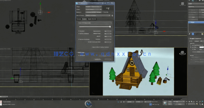3dsmax建模技术基础技能训练频教程(图4)