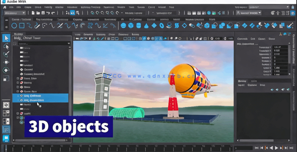 Maya 2025全面核心技术训练视频教程(图1)
