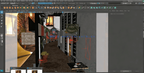 Maya商业广告或电影超现实3D场景制作流程视频教程(图3)