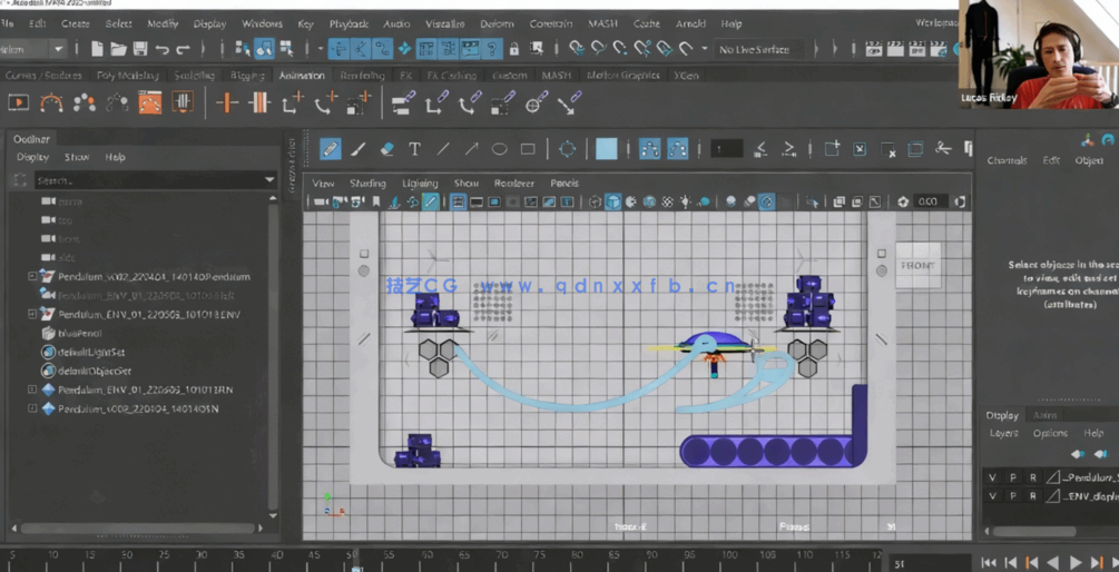  Maya动画核心技术原理入门指南视频教程第一季(图2)