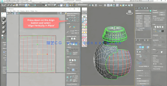 3Ds Max和Substance Painter制作星球大战机器人Droid模型视频教 (图2)
