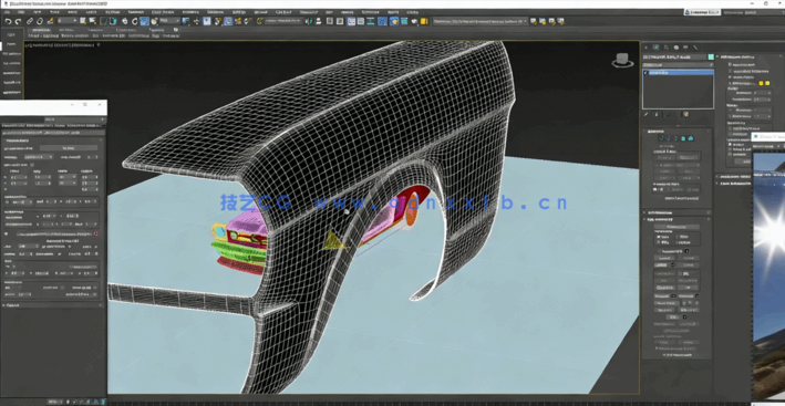 3dsMax野马汽车建模完整制作工作流程视频教程 (图2)