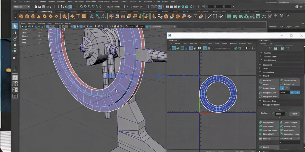 Maya Zbrush与Substance Painter船舵船轮实例制作视频教程(图5)