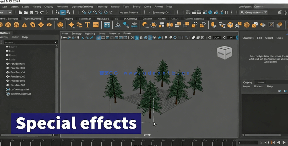 Maya 2024全面核心技术训练视频教程(图3)