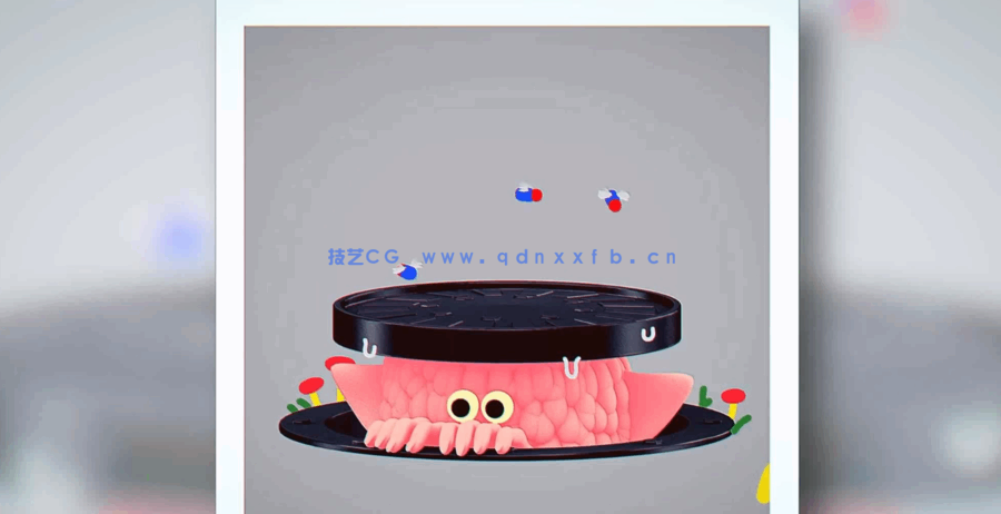 C4D可爱俏皮动画角色设计视频教程(图2)