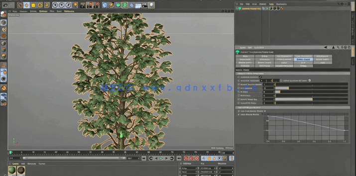Cinema 4D创意景观插画实例制作视频教程(图4)