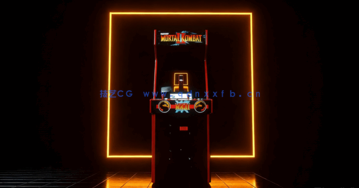 C4D与Octane制作循环3D动画技术视频教程(图2)