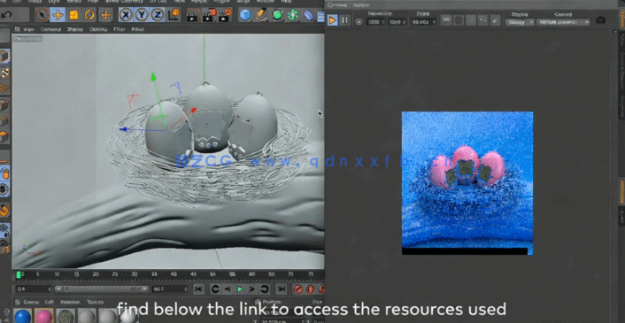 C4D概念艺术建模设计训练视频教程 (图5)