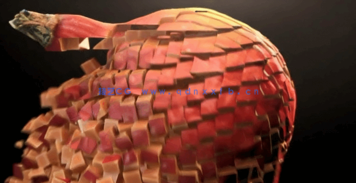 C4D中Voronoi断裂技术训练视频教程(图5)