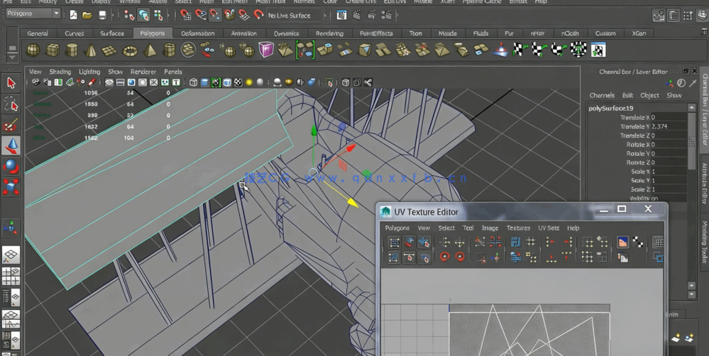 Maya手机游戏模型和纹理3D资产制作视频教程(图2)