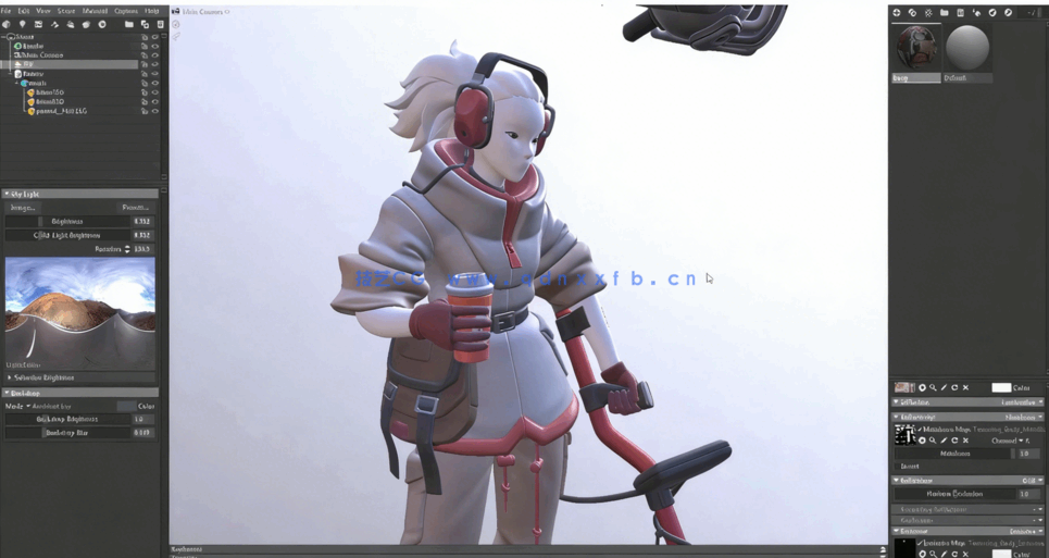  Maya与Zbrush游戏角色造型完整制作流程视频教程(图1)