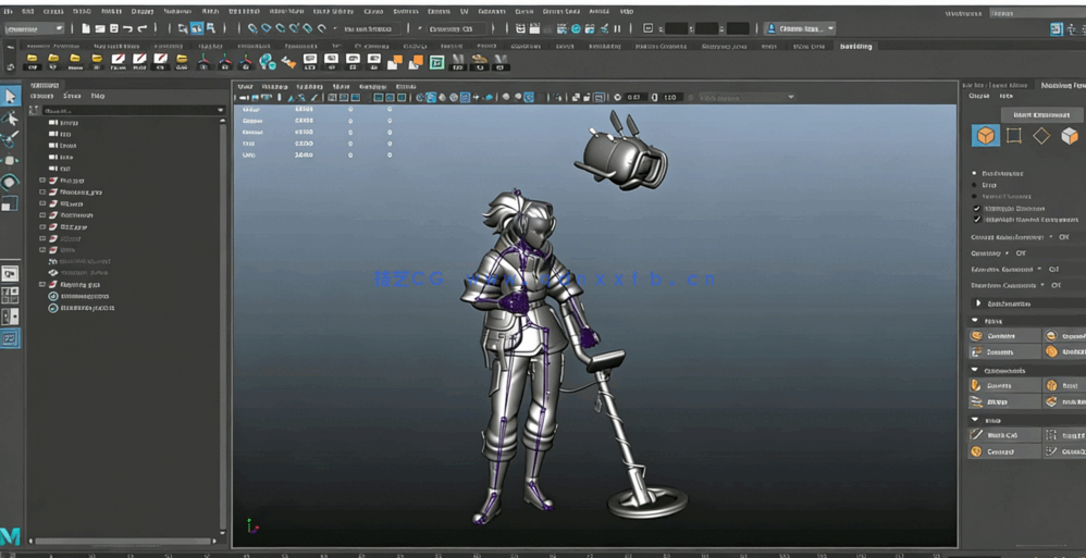  Maya与Zbrush游戏角色造型完整制作流程视频教程(图3)