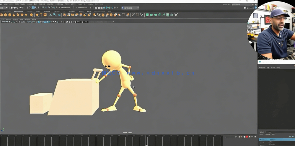 Maya七龙珠悟空绑定动画制作视频教程(图4)