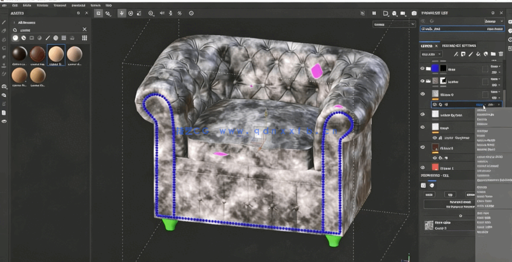 Maya3A级游戏道具资产建模纹理渲染制作流程视频课程 (图3)