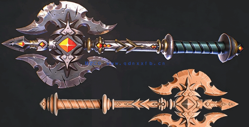 Maya与Zbrush战斧游戏模型完整制作视频教程(图2)