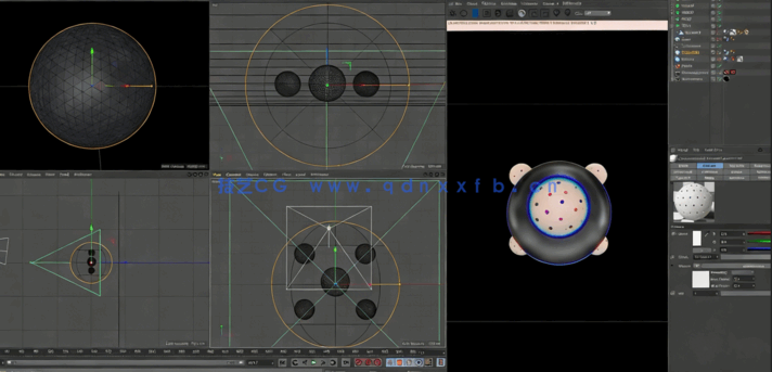 C4D与Octane超酷折射艺术特效视频教程(图4)