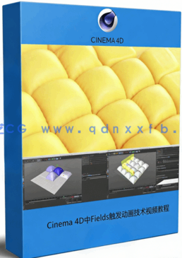  Cinema 4D中Fields触发动画技术视频教程(图1)