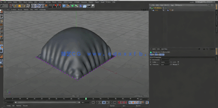  Cinema 4D中Fields触发动画技术视频教程(图4)