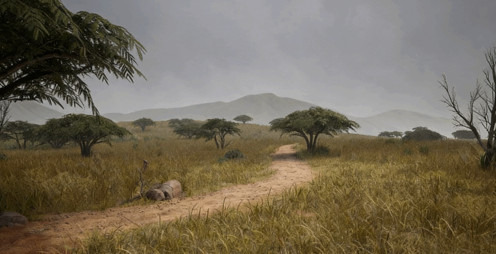 Maya顽皮狗艺术家为游戏创建复杂植被游戏环境视频教程(图7)