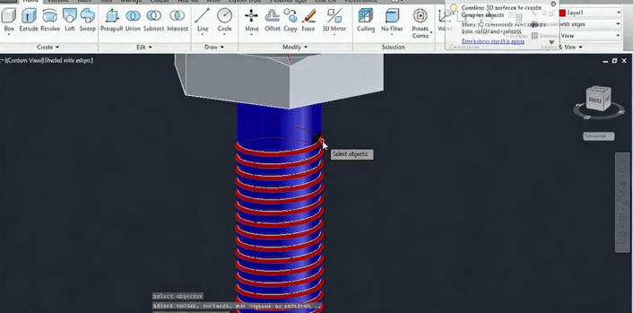 AutoCAD三维建模核心技术训练视频教程 (图5)