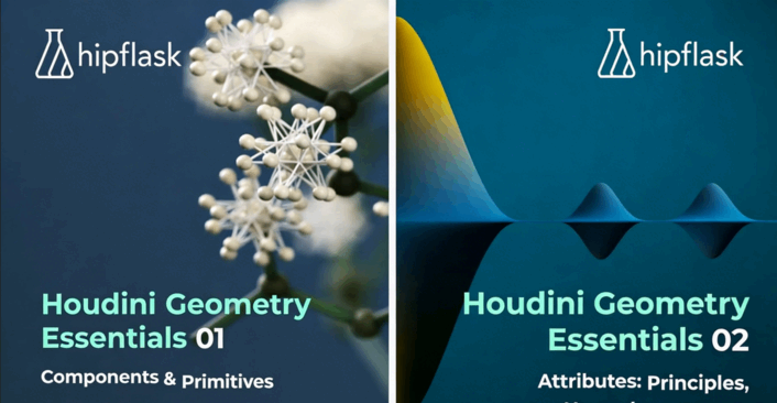 Houdini几何底层原理处理逻辑核心技术视频教程(图2)