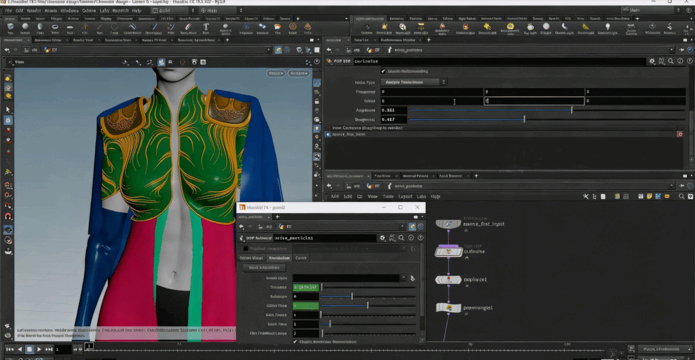 Houdini女精灵角色完整制作流程视频教程(图3)