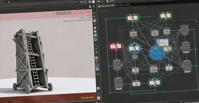 Houdini刚体破坏视觉特效制作视频教程(图3)