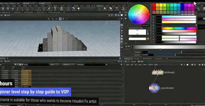 Houdini中VOP核心技术训练视频教程(图3)